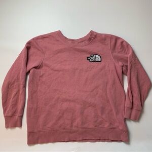The North Face dirty pink Crewneck size L